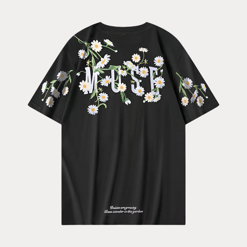 Daisy Embroidered Tee